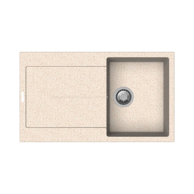 Enigma D100 lavello vasca e gocciolatoio avena