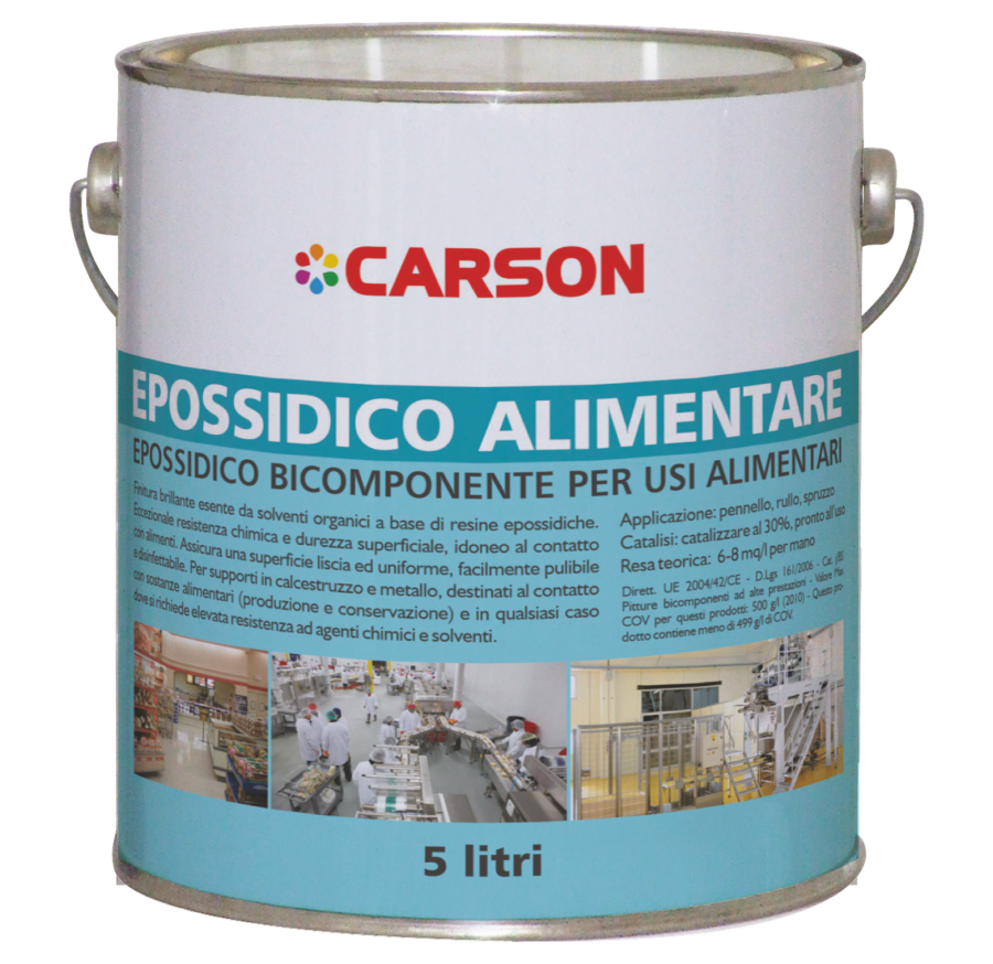 EPOSSIDICO ALIMENTARE BICOMPONENTE A+B 1.2KG