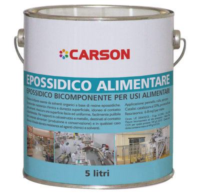 EPOSSIDICO ALIMENTARE BICOMPONENTE A+B 1.2KG