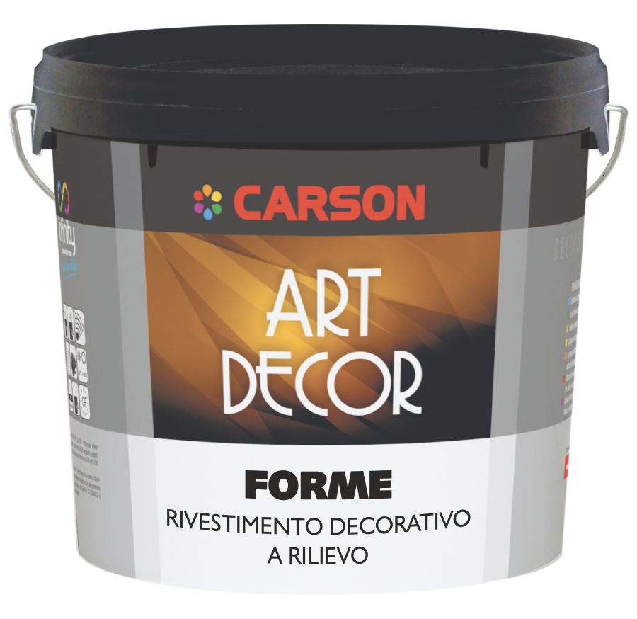 ART DECOR - RIVESTIMENTO DECORATIVO MATERICO A RILIEVO FORME