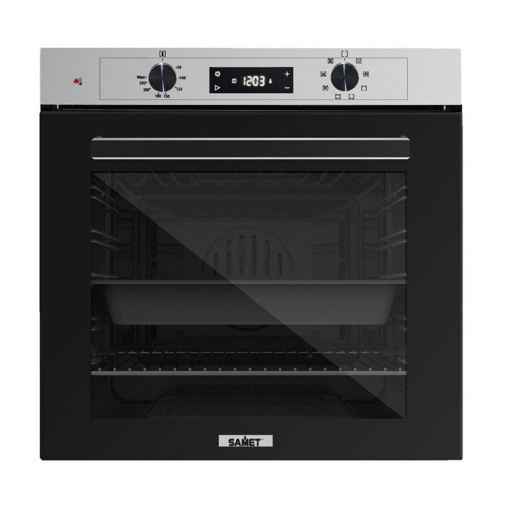 Forno Samet multifunzione ThorXL inox con manopole in platino
