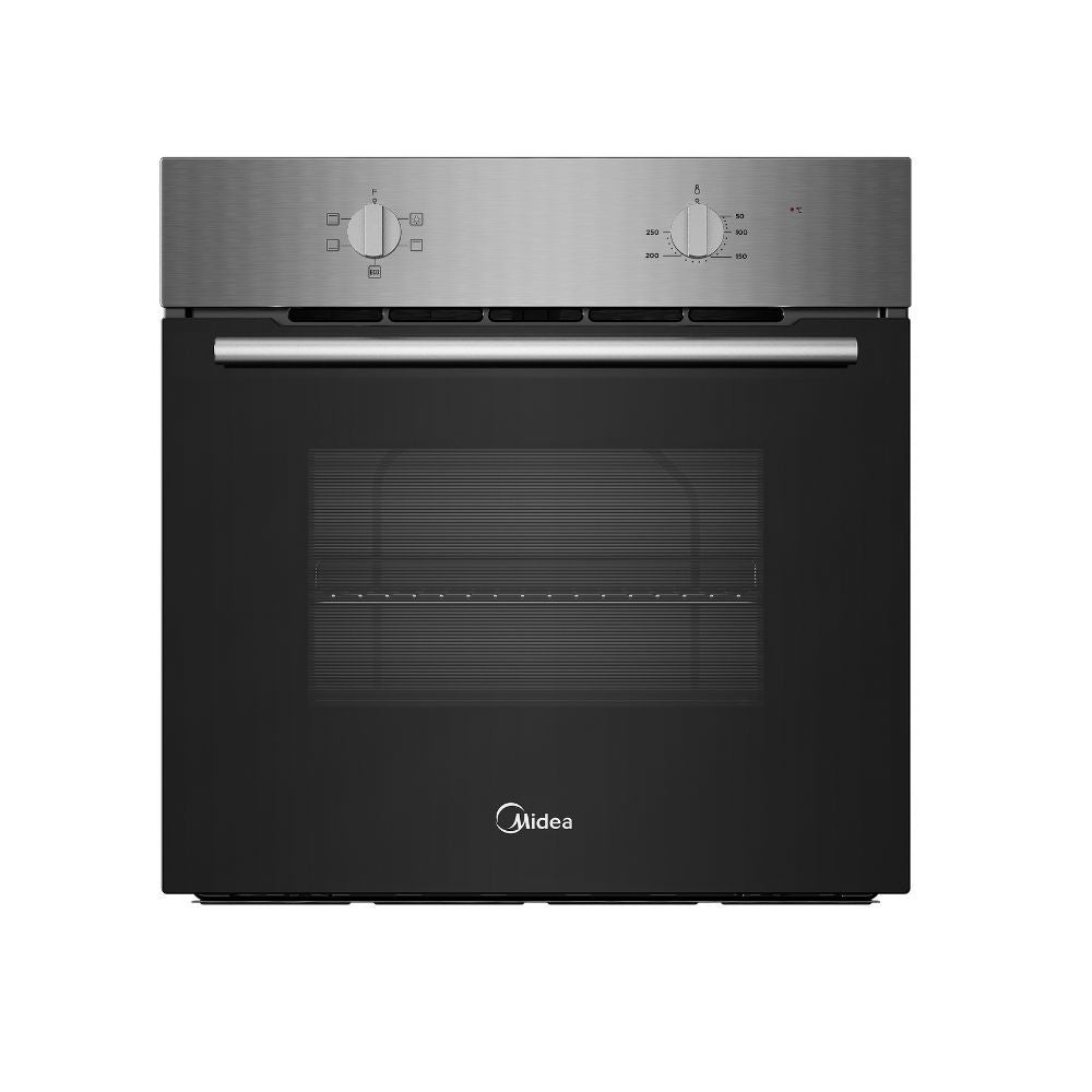 Forno statico Midea MO704STX 70 litri doppia manopola classe A nero inox