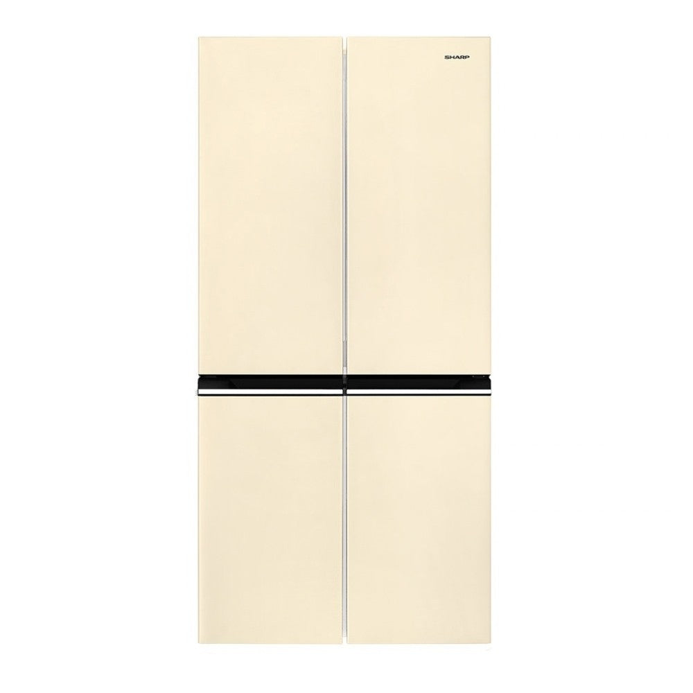 Frigorifero side-by-side Sharp SJ-NFA15IMXJE-EU2 libera installazione 4 porte 488 L Advanced NoFrost crema classe E
