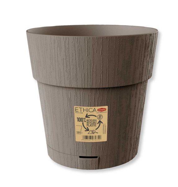 Vaso ethica cm.20 tortora