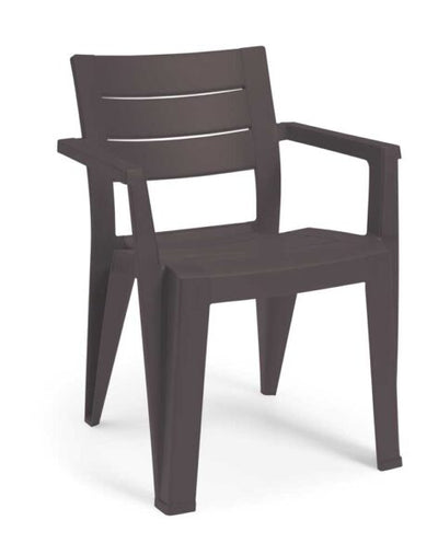 Sedia Julie cm.61,5x58,5x79h colore graphite