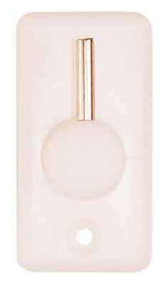 Gancio per tenda briss briss colore: bianco 4 pezzi