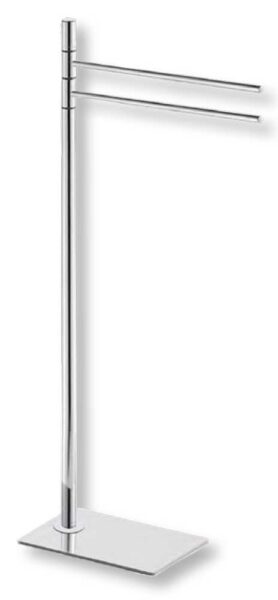 Piantana portasalviette acciaio cromato