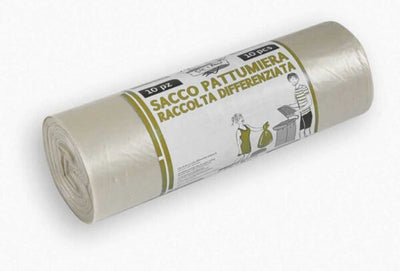 Sacco trasparente ambrato cm.72x110 30my