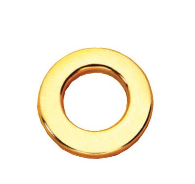 Anelli per asole mm.35/55 oro lucido