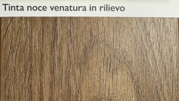Guida cielo per porta a soffietto da 0,6 cm 180 tinta noce pastello