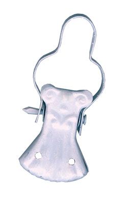 Pinzettone laccato bianco scatola 100 pezzi