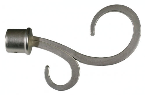 Bastone estensibile per tenda atene da cm. 120 a 210 in cromo satinato