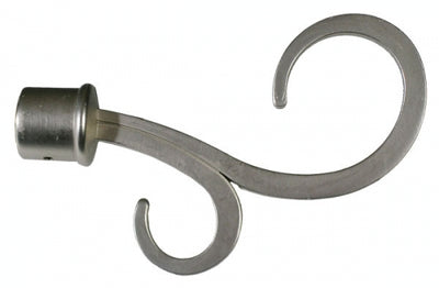 Bastone estensibile per tenda atene da cm. 120 a 210 in cromo satinato