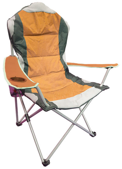 Poltrona chiudibile camping arancio