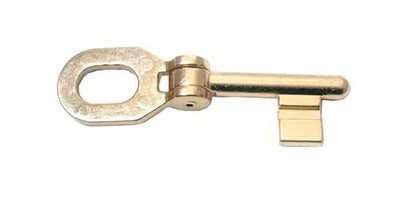 Chiave pieghevole per porte scorrevoli bronzato