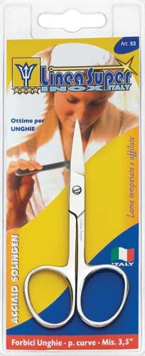Forbici unghie punte curve Linea Super
