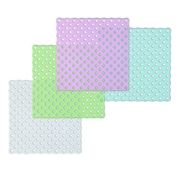 Tappeto doccia art.7831 azzurro MISURA:53X53 cm