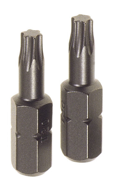 2 inserti per viti torx t10 25mm