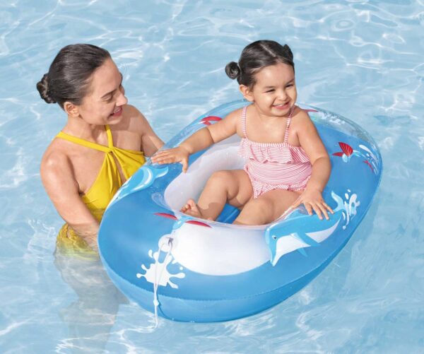 Canottino delfino cm. 102x69