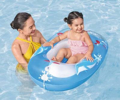 Canottino delfino cm. 102x69