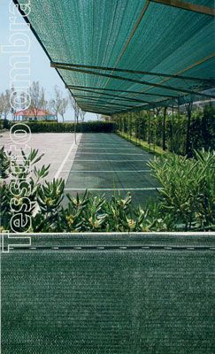 Rete ombra 90% verde h 600