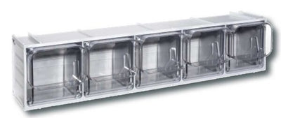 Cassettiera Crystal box cb 50/2s - 5 cassetti mm.600x133x132
