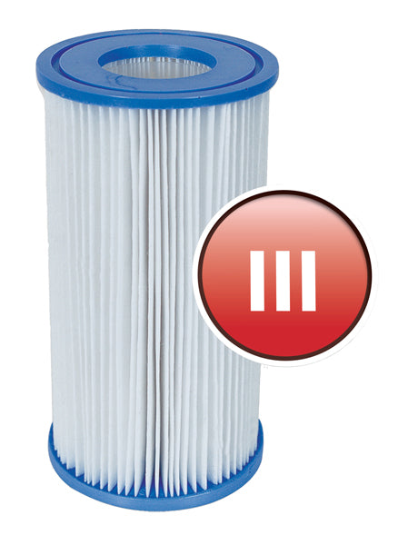 Filtro cartuccia n.3 x 5.678 lt/h