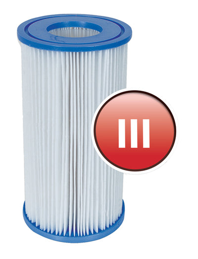 Filtro cartuccia n.3 x 5.678 lt/h