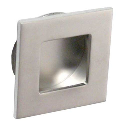 Maniglia incasso quadra 40 alluminio opaco