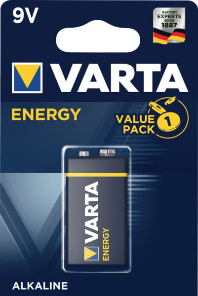 Varta energy alcal.9v(bl1pz)
