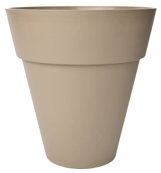 Vaso conico basso icfab 35 tortora