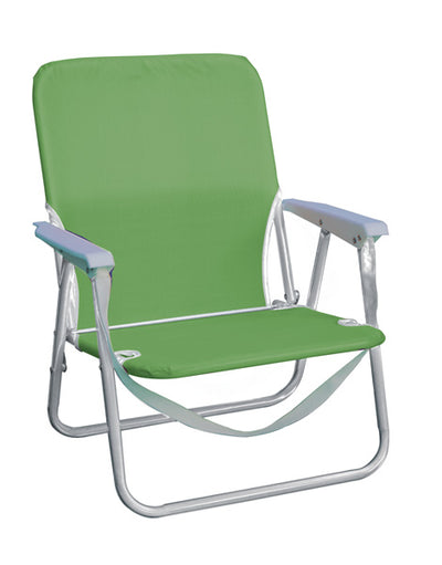 Spiaggina ferro poliestere verde