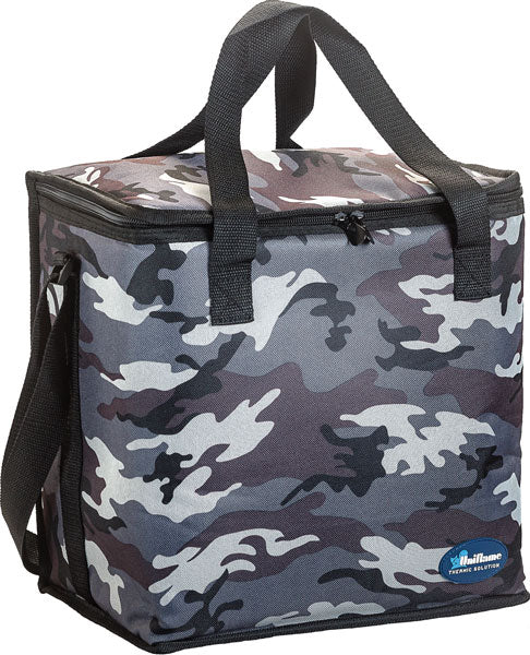 Borsa termica fantasia militare lt.22 disponibile in vari colori