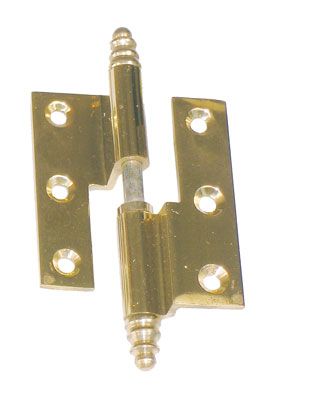 Cerniera ali zancate 50x40 sinistra ottonata