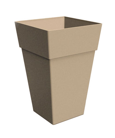 Vaso quadro alto iqfal 40 tortora