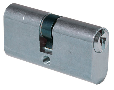 Cilindro ovale cromo/sat.mm.30+30