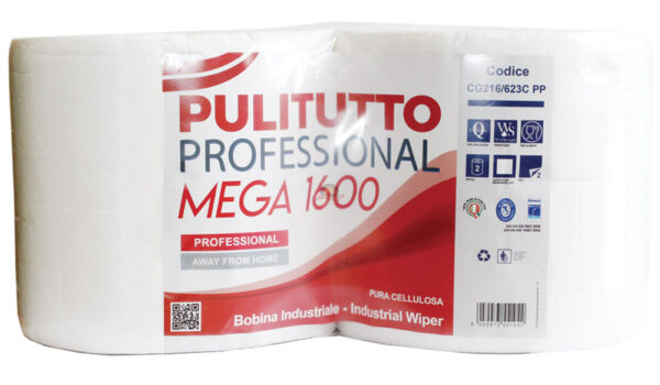 Carta ovatta 2 veli Mega 1600 professional 800 strappi