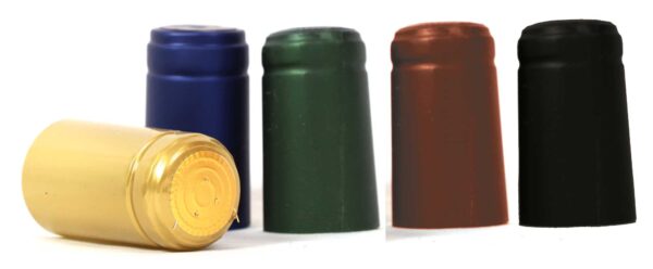 Capsule termoretraibili busta da 100 pezzi oro