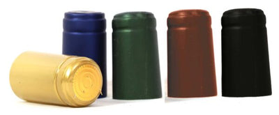 Capsule termoretraibili busta da 100 pezzi oro