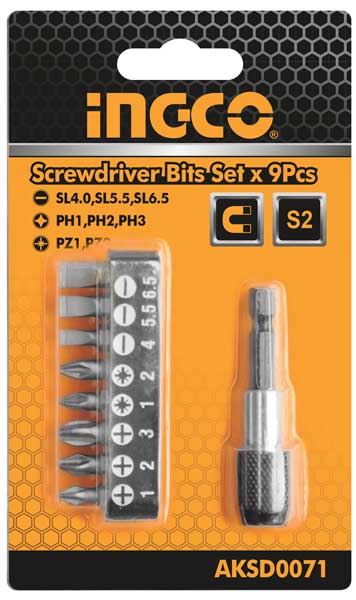 Set 9 Bit per Trapano