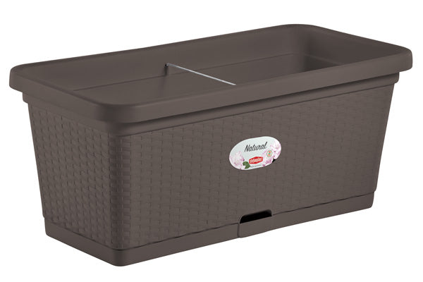 Fioriera natural cm.80 moka