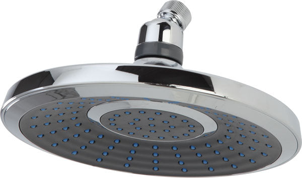 Soffione doccia tondo in abs cromo D.22