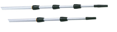 Aste per rulli rigate telescopiche in alluminio mt.6,0