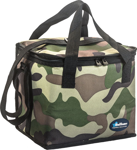 Borsa termica fantasia militare lt.15 disponibile in vari colori