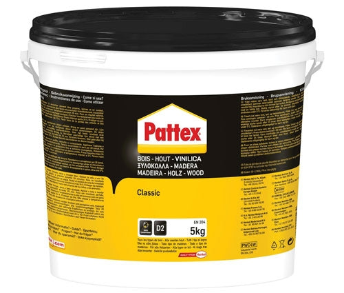 Pattex vinilica classic kg.5 secchio
