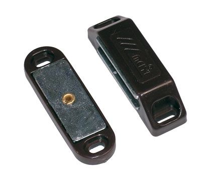 Chiusura magnetica 60 mm marrone
