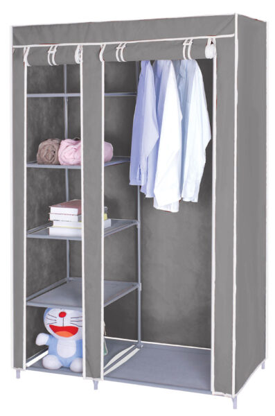 Armadio doppio antonello tnt grigio cm 110x45x175h