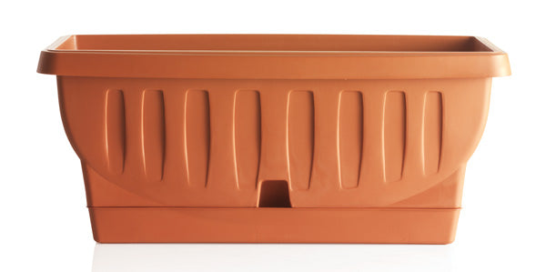 Fioriera natura cm.80 terracotta
