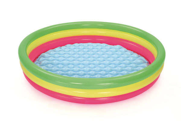 Piscina summer a  3 anelli 102x25 con fondo gonfiabile