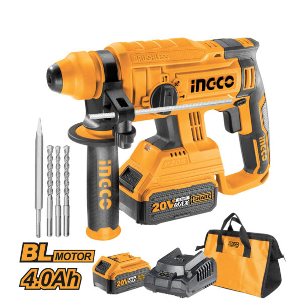 Tassellat.demolit.20v 2bat.4ah+car